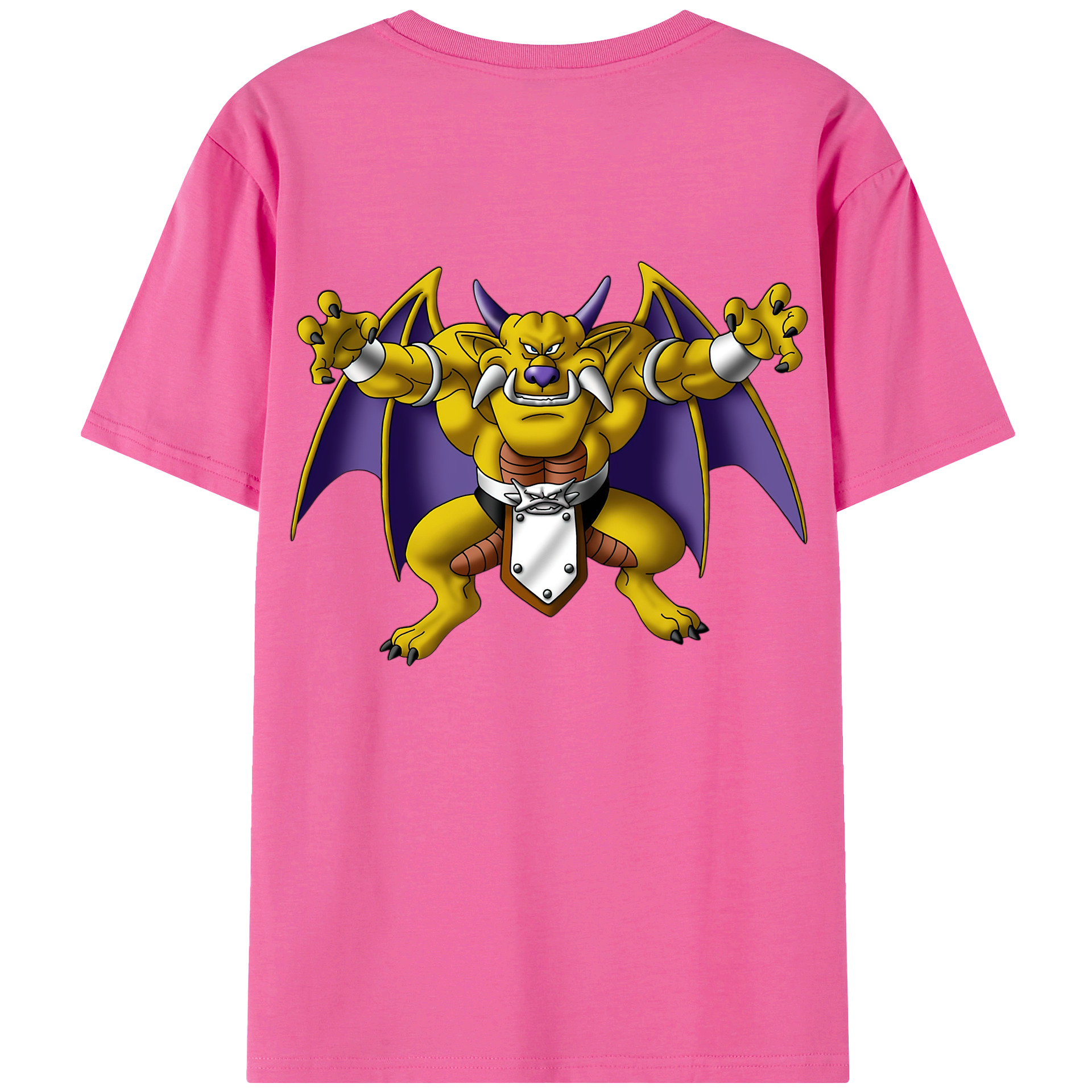 （画像用） ドラゴンクエスト Doragon Kuesuto Dragon Quest レディース半袖Tシャツ(バックプリント)